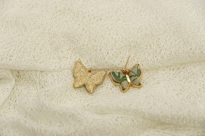 Butterfly Silk Earrings