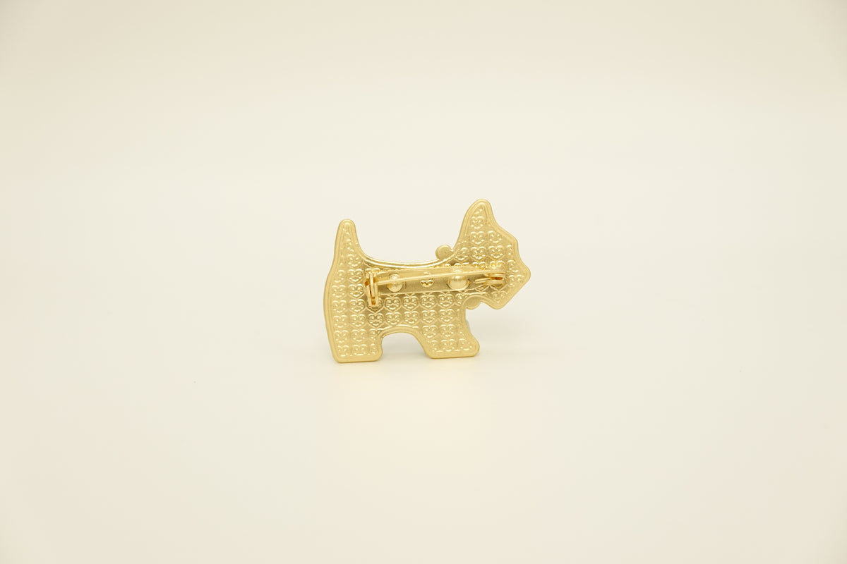 Puppy Silk Brooch