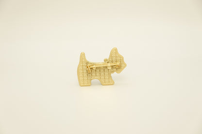 Puppy Silk Brooch