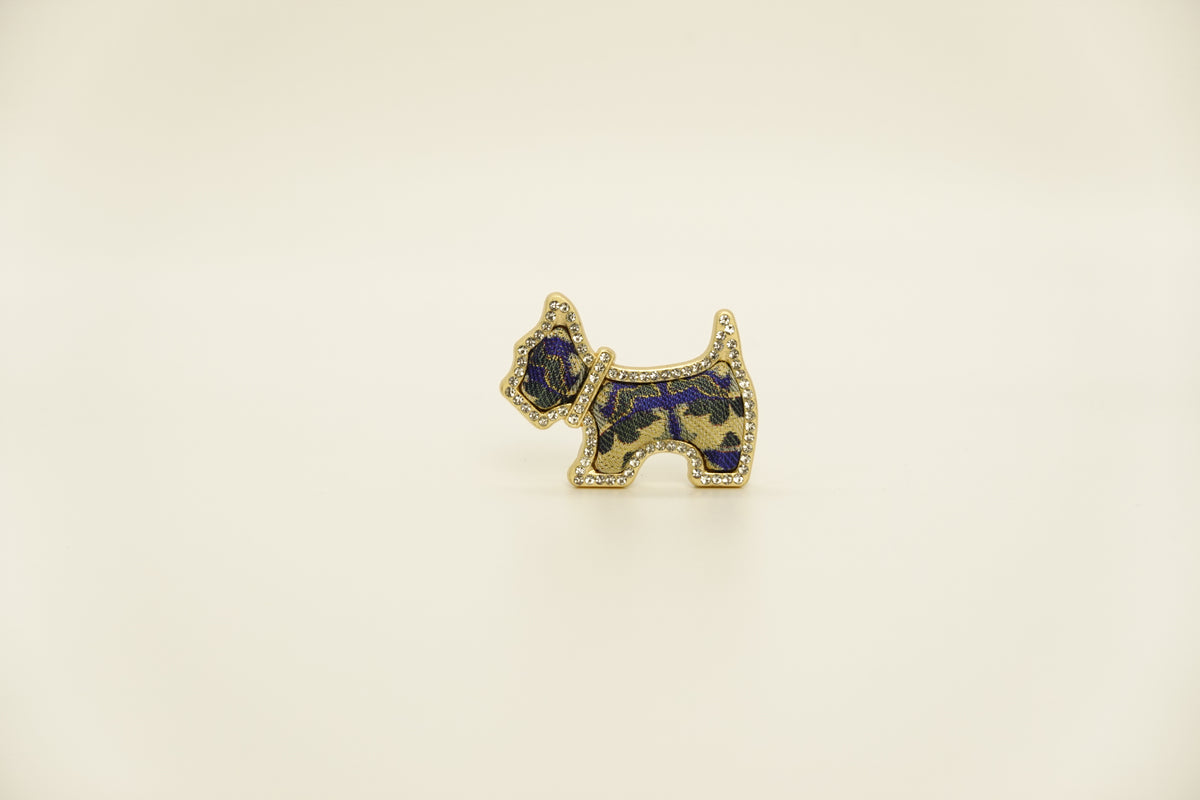 Puppy Silk Brooch