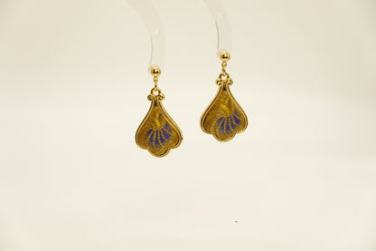 Petal Silk Earrings
