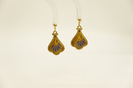 Petal Silk Earrings